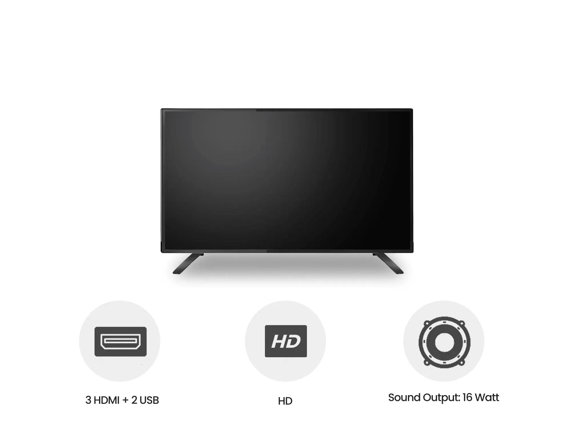 40 Inches TV with Media Streaming Device